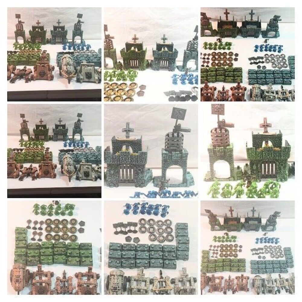 Battleground Crossbows & Catapults Starter Twin & Tower Attack Huge Lot